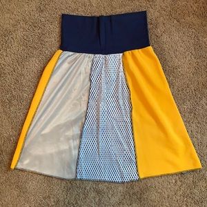 Green 3 Upcycled A-Line Skirt